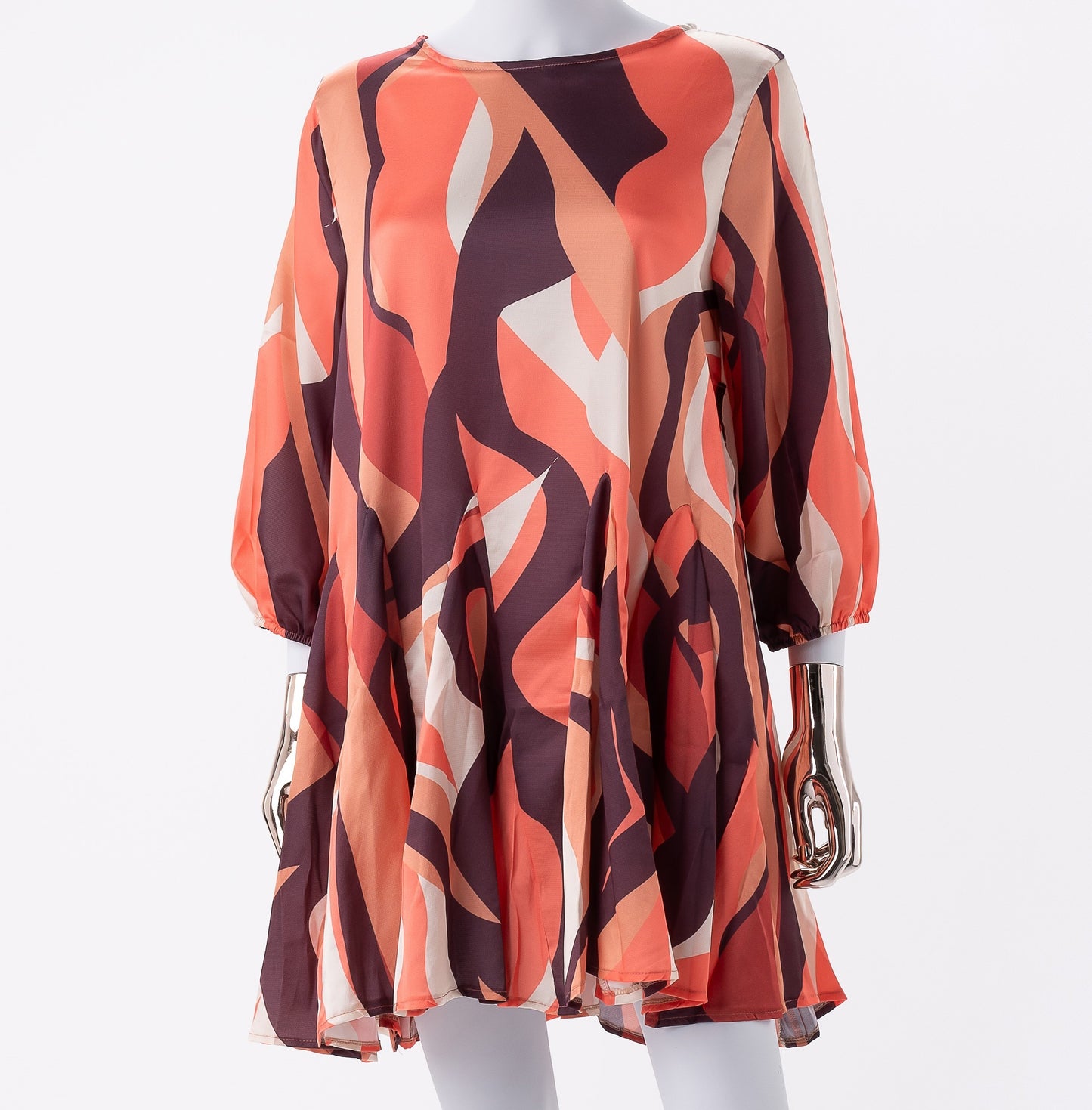 Day dress-Striped patterns