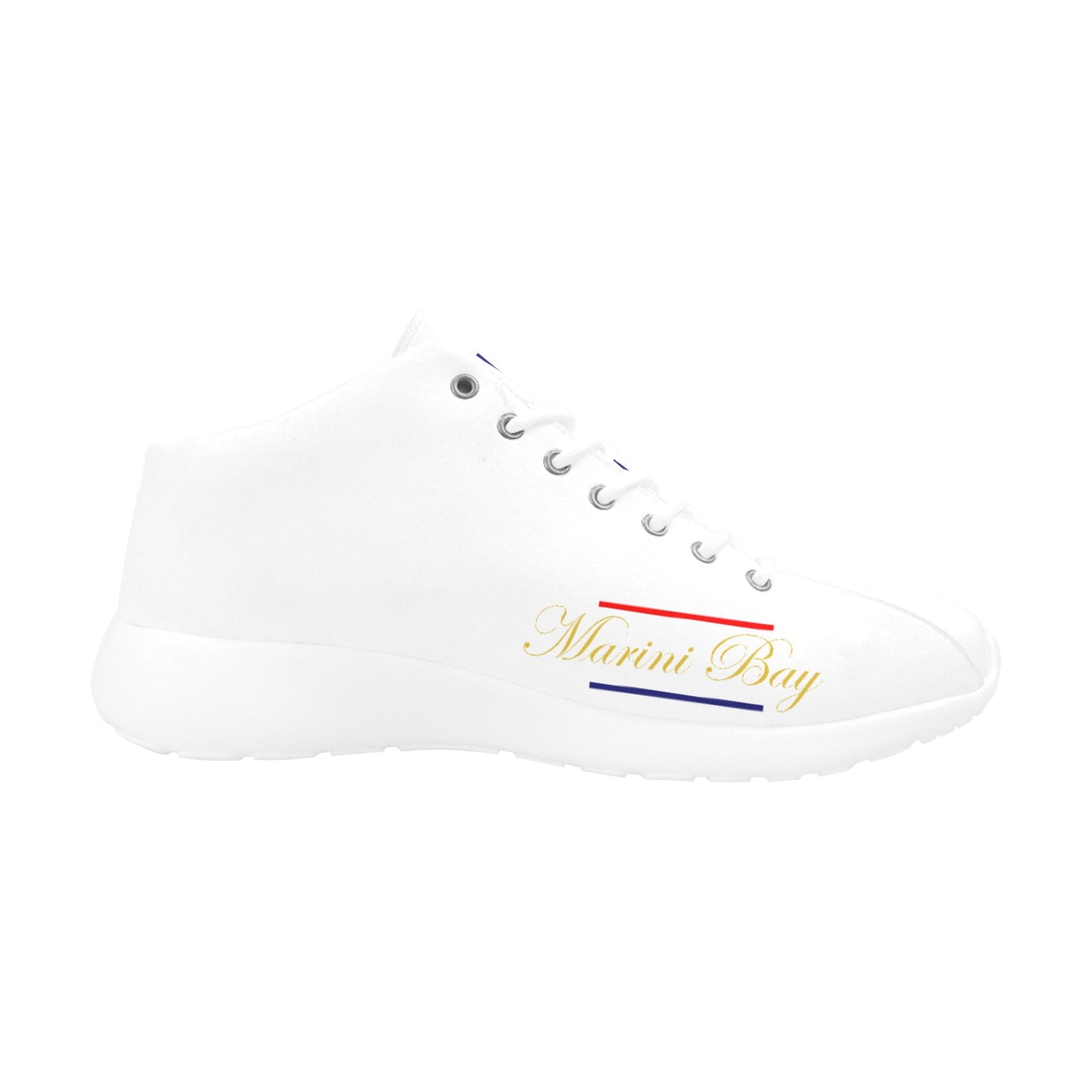 White high top sneakers