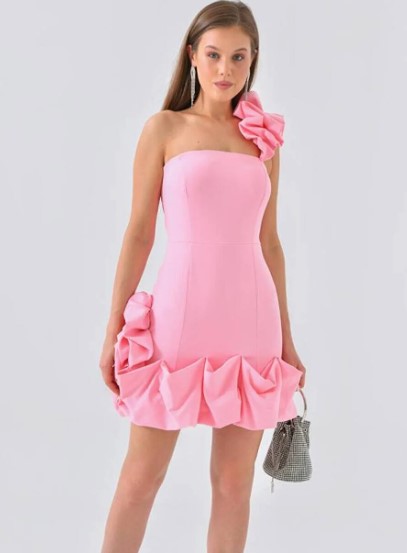 Robe de cocktail Mini-Rose