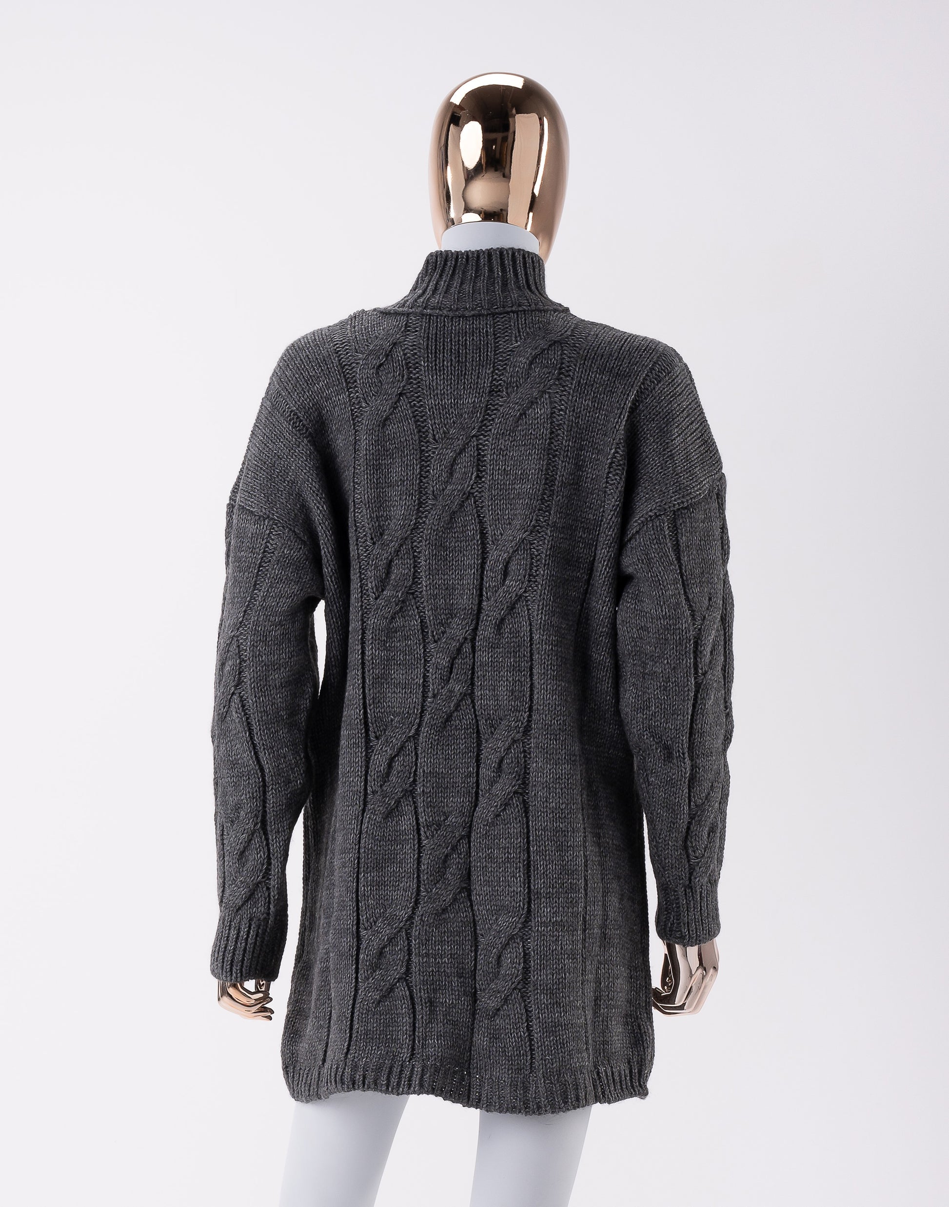 Robe Pull-Gris anthracite