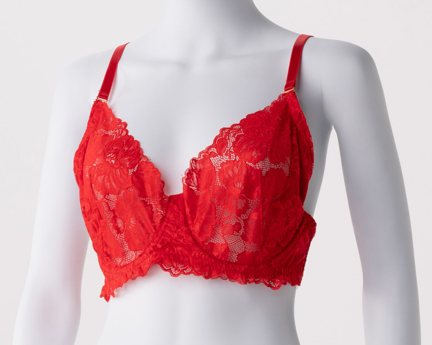 Soutien gorge - Dentelle Rouge/Noir/Blanc