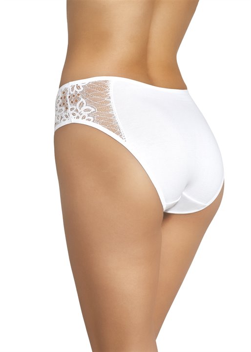 Slip-Coton & Dentelle-Blanc