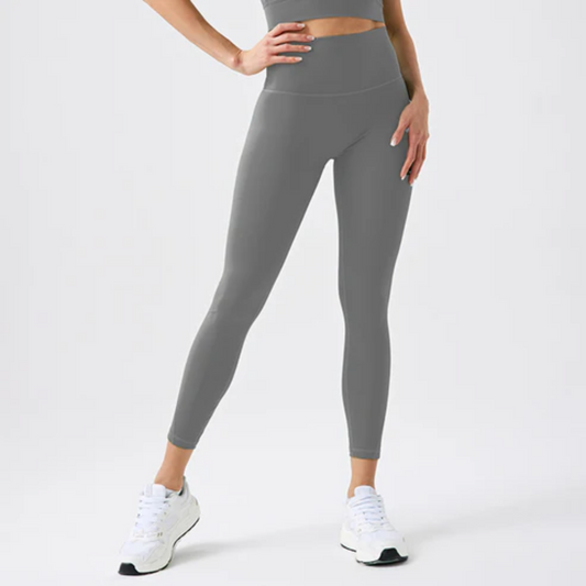 Legging-Taille haute gris