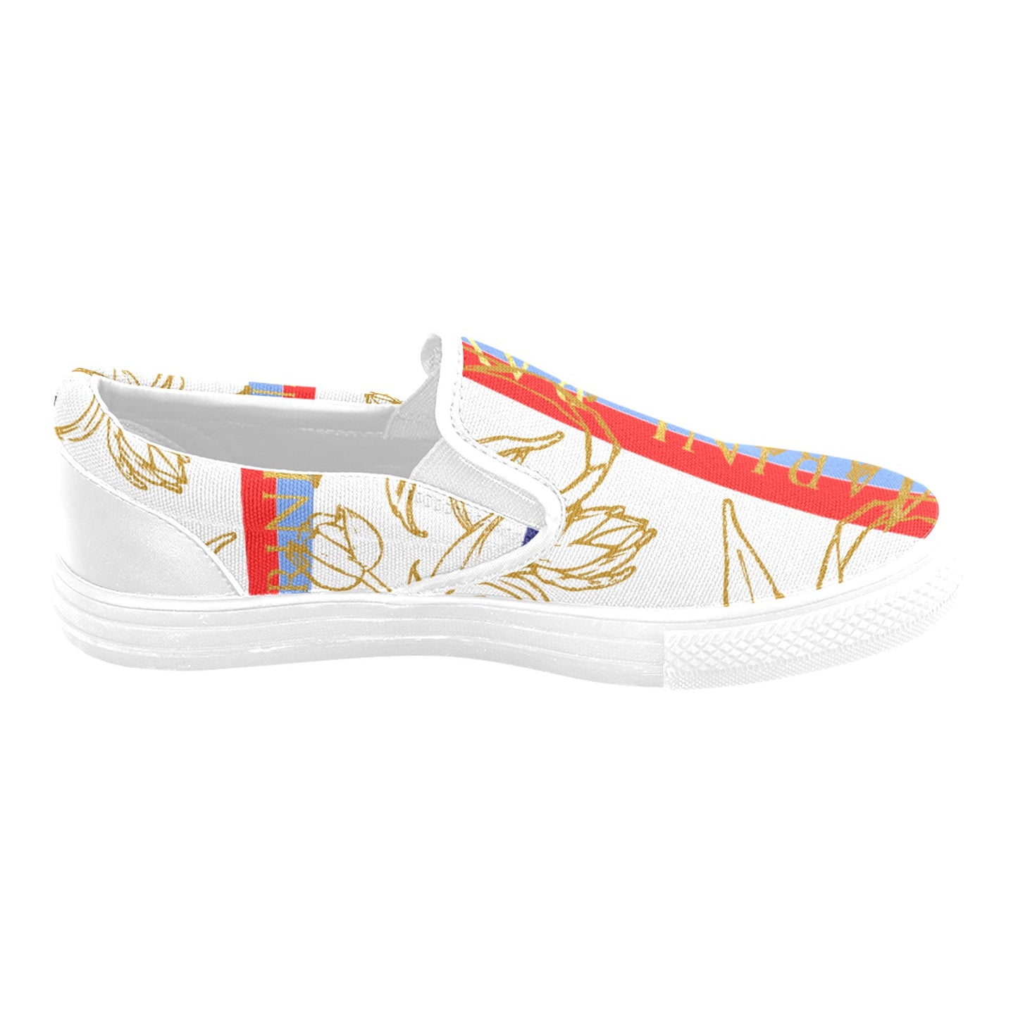 Baskets Slip-on motifs floraux